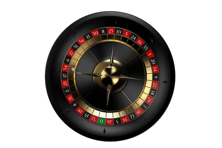 Roulette action streamed live Roulette wheel spinning in Golden Toad studio